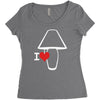 i love lamp (2) best trending Women's Triblend Scoop T-shirt
