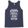 Super Cool Papaw Of A Freaking Awesome Son Tank Top