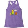 so corny Racerback Tank