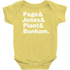 page jones plant bonham Baby Onesie