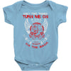 biker funny Baby Onesie
