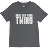 real men make twins V-Neck Tee