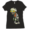 plants vs zombies Ladies Fitted T-Shirt