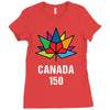 Canada 150th Anniversary Ladies Fitted T-Shirt