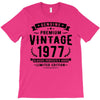 Genuine Premium Vintage 1977 Classic Perfectly Aged Limited Edition T-Shirt