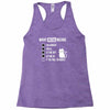 meow meaning Racerback Tank