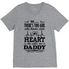 There's This Girl Who Stole My Heart She Calls Me Daddy V-Neck Tee
