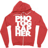 photographer Zipper Hoodie