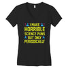 science puns Women's V-Neck T-Shirt