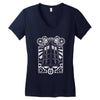 tardis gallifreyan tee Women's V-Neck T-Shirt