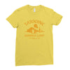 two suns of fun Ladies Fitted T-Shirt