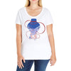 red string of fate Ladies Curvy T-Shirt