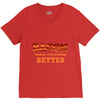 bacon makes everything better V-Neck Tee