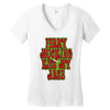 funny ferry mucking christmas, ideal gift or christmas present. Women's V-Neck T-Shirt