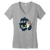totowho Women's V-Neck T-Shirt