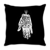 biffy clyro hand Throw Pillow