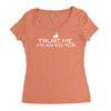 trust me, i'm an editor   writer grammar columnist reader reporter tee Women's Triblend Scoop T-shirt