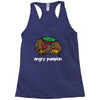 angry pumkin Racerback Tank
