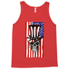 july 4th skull Tank Top