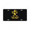 peanut butter jelly time banana License Plate