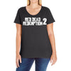 red dead redemption 2 Ladies Curvy T-Shirt