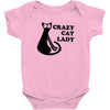 crazy cat lady Baby Bodysuit