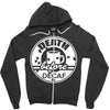 death before decaf coffee Zipper Hoodie