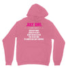 July Girl Hated By Many Unisex Hoodie