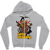wood monster Zipper Hoodie