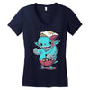 mr. sleepy hand Women's V-Neck T-Shirt