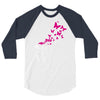 banksy psycho 3/4 Sleeve Shirt