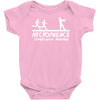 necrophiliacs zombies worst nightmare funny comic horror undead Baby Bodysuit