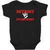 Detroit vs Everbody Baby Bodysuit