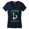 tyler durden will save us all fight club anarchist Women's V-Neck T-Shirt