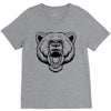 angry bear head V-Neck Tee