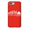 motorbike motorcycle ape to evolution sticker transfer iron on iPhone 8 Plus