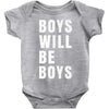 boys will be boys Baby Bodysuit