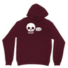i live inside your face skull Unisex Hoodie