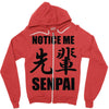 notice me senpai Zipper Hoodie