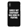 Surely Not Everybody Was Kung Fu Fighting iPhoneX