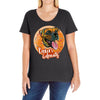 boxers and donuts Ladies Curvy T-Shirt