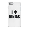 i heart ninjas iPhone 7 Case