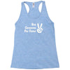 dos cervezas por favor Racerback Tank