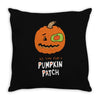 pumpkin patch Throw Pillow