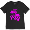 pig lover V-Neck Tee