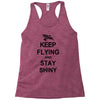 keep flying and stay shiny t shirt serenity firefly calm carry tee bro Racerback Tank