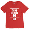 think outside the box V-Neck Tee