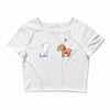 optimistic courtship Crop Top