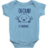 crabby day Baby Bodysuit