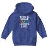 This Is What Trans Looks Like Youth Hoodie